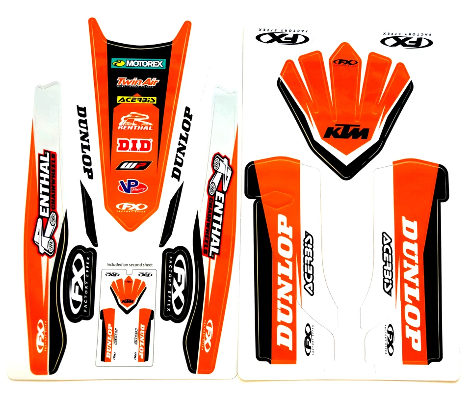 Factory Effex Trim Fenders Swingarms Graphics KTM SX SXF XC XCF 125 - 450 23-25 - Image 1 of 2