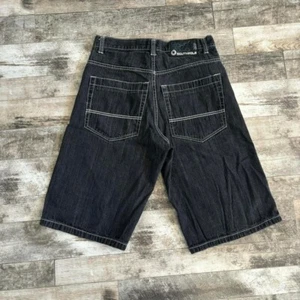 Vintage Y2K Black Southpole Baggy Jorts Shorts Size 32 - Picture 1 of 4