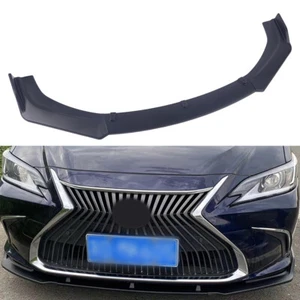 3pcs Gloss Black Front Bumper Splitter Spoiler Lip for 2016-2021 Honda Civic - Picture 1 of 10