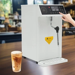 Montalatte a vapore commerciale 8L macchina per schiuma caffè macchina per schiuma - Foto 1 di 24