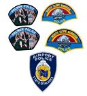 Lot of 5 - Alaska Police Department Patches - Palmer, North Slope, Airport