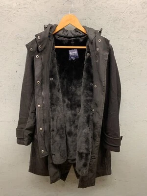 Madewell Jacket Parka Belmont Women’s Size S Black Hooded Winter Flawed - Image 1 of 4