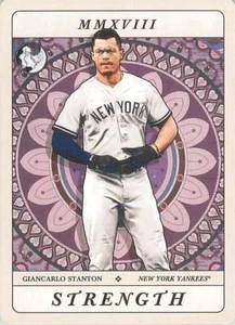 GIANCARLO STANTON 2018 Gypsy Queen TAROT OF THE DIAMOND #TOD3 Yankees - Picture 1 of 2