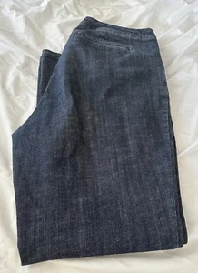 Avenue Premier Blue Jeans Womens Size 16 Classic 5 Pocket Inseam 30 - Picture 1 of 6
