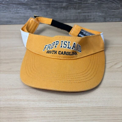 Boné Carolina do Sul viseira amarelo ilha Fripp ajustável ao ar livre - Imagem 1 de 4