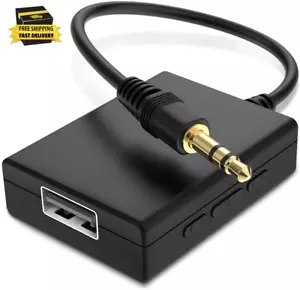 USB to Aux Audio Adapter, 3.5Mm Male to USB Female, Car Music Player - Picture 1 of 12