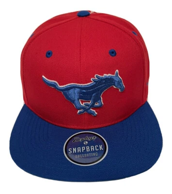 Zephyr NCAA SMU Mustangs RARE “Z11" Flat Bill SnapBack Hat BRAND NWT - Image 1 of 4