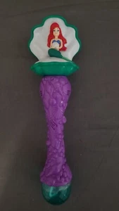 Disney World Parks Ariel Light Up Musical Bubble Wand Little Mermaid Works - Picture 1 of 4