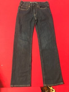 Gap 1969 Kids Boys Original Jeans Sz 14 Regular Adjustable Waist - Picture 1 of 7