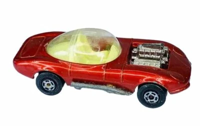 MATCHBOX LESNEY SUPERFAST NO. 36d HOT ROD DRAGUAR (1970) IN RED - Image 1 of 4