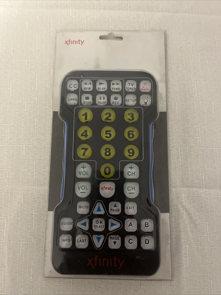 NEW Cox Xfinity Large Backlit Button Remote Control Comcast Set-Top Boxes  - Image 1 of 1