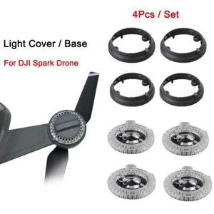4Pcs Lamp Cover LED Lights Cover Plate/Base For DJI Spark Replacement Repairs - Picture 1 of 14