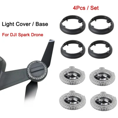 4Pcs Lamp Cover LED Lights Cover Plate/Base For DJI Spark Replacement Repairs - Image 1 of 4