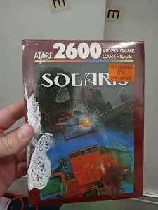 Solaris Spiel (Atari 2600, 1987) Brandneu Factory Sealed Paint On Seal - Bild 1 von 5