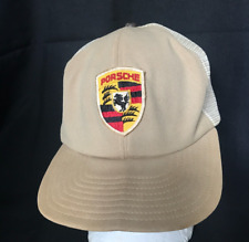 Porsche Hat Vintage Snapback Cap Mesh Original Driver's Selection