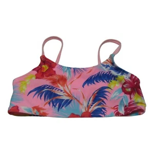 Art Class Girls Size S (6/6X) Swimwear Top Only Tropical Floral - Picture 1 of 8