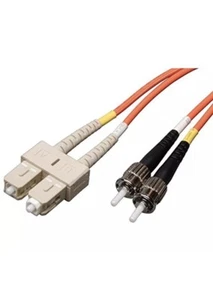 Tripp Lite Duplex Multimode 62.5/125 Fiber Patch Cable (SC/ST),6 feet, 2 m - Picture 1 of 2