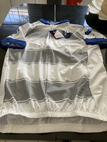 MLS Womens Vomax SHORT Sleeve Montreal Impact Cycling Jersey  S Gray/White NWT Cover
