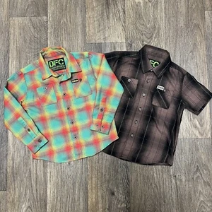 DFC youth Division Size XS set Of Two Button Up - Picture 1 of 12