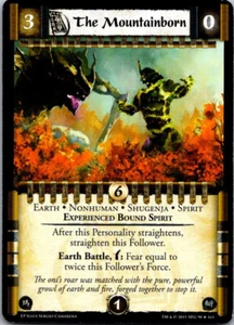 Legend of the Five RIngs L5R CCG EP Evil Portents The Mountainborn - Picture 1 of 1