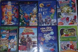 Kids Christmas DVDs (8) Tangerine Bear-Happy Elf-Christmas Carol-Cricket Hearth+ - Bild 1 von 16