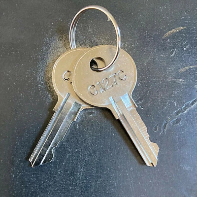 (2) Matco / MAC Tool Box Keys Cut Key Code C001C - C250C - READ DISCLAIMER!