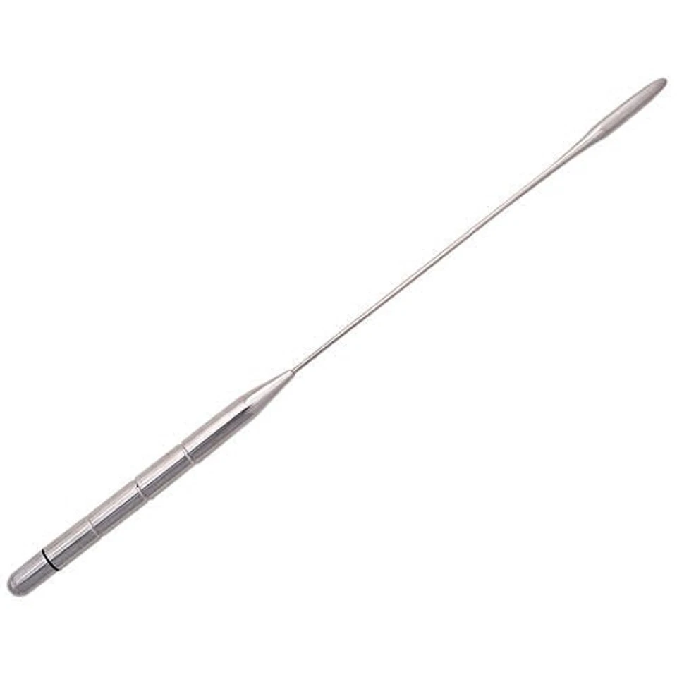 Punta de Titanio Sonido Vibrador Extra Largo - Acero Quirúrgico Sonido Uretral Masculino Foto 1 de 1