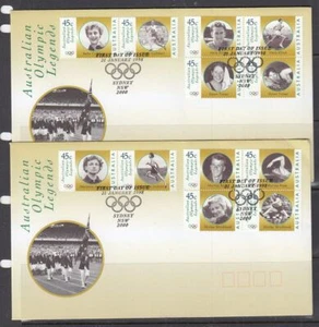 Australia Scott 1800-3 FDC - Leyendas Olímpicas - Imagen 1 de 1