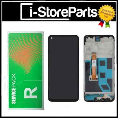 MARCA DISPLAY LCD FRAME ORIGINALE SERVICE PER OPPO A53S CPH2135 TOUCH SCREEN SCHERMO