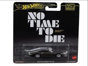 NEW Hot Wheels 007 No Time to Due ASTON MARTIN V8 James Bond Spy Car HVJ36 1:64 - Picture 1 of 3