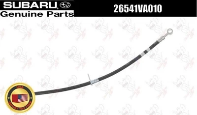 Manguera flexible hidráulica de freno izquierda Subaru OEM 26541VA010 para WRX STI Foto 1 de 4
