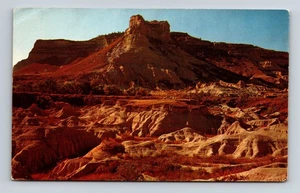 Postal de colección del Monumento Nacional Scottsbluff Nebraska Badlands - Imagen 1 de 2