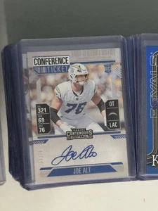 2024 Contenders Football Conference Ticket Auto Joe Alt/75 - Picture 1 of 1