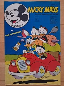 Micky Maus Nr.23 vom 5.6.1971 mit Fußball-Album, Ausklappsammelseiten - TOP Z1 - Picture 1 of 5