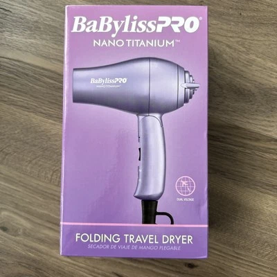 BaBylissPRO Nano Titanium Folding Travel Dryer  - Image 1 of 4