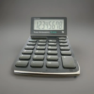Texas Instruments T1-608 Calculator Very Rare Vintage - Image 1 of 4