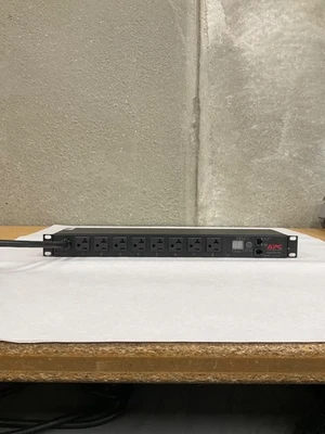 APC AP7801 Metered 1U Rack Power Distribution Unit 16A - Image 1 of 4