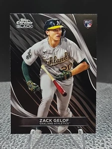 2024 Topps Chrome Black - Zack Gelof #40 (RC) - Picture 1 of 2