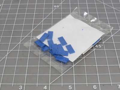 LOT OF 750 COMMSCOPE 6631211306 IDENTIFICATION TABS ICONS #3 BLUE T163783 - Image 1 of 4