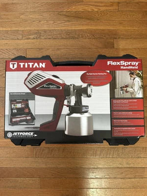 Titan 0524093 524093 FlexSpray HandHeld Airless Paint Sprayer New In Box - Image 1 of 4