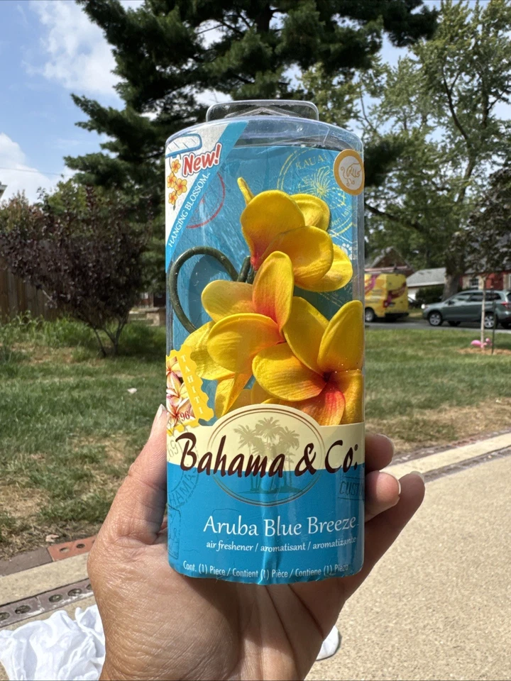 Bahama & Co Aruba Azul Brisa Floral Collar Hogar/Coche Ambientador Foto 1 de 4