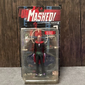 Red Hood/The Joker Figure Unmasked! Secret Files Series 2 DC Direct New on Card - Picture 1 of 6