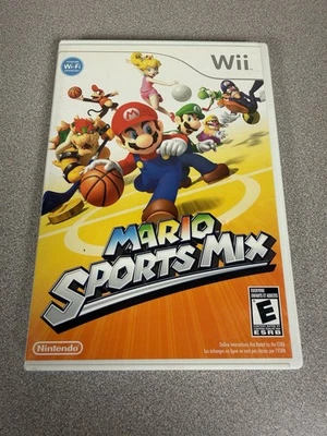 Mario Sports Mix (Nintendo Wii, 2011) With Box And Manual. Not Tested - Image 1 of 4