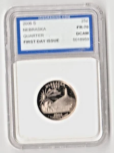 2006 S 25C Silver Nebraska -- Quarter First Day Issue - Picture 1 of 2