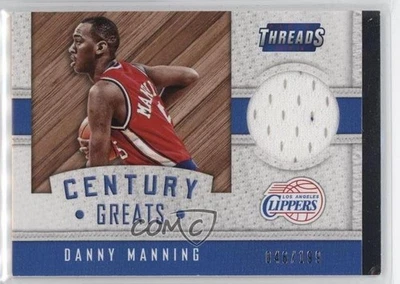 2015-16 Panini Threads Century Greats Threads /199 Danny Manning #14 - Image 1 of 2