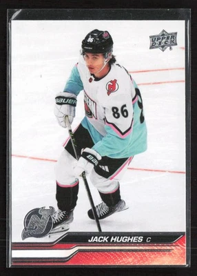 2023-24 Upper Deck #680 Jack Hughes New Jersey Devils (HK) - Image 1 of 2