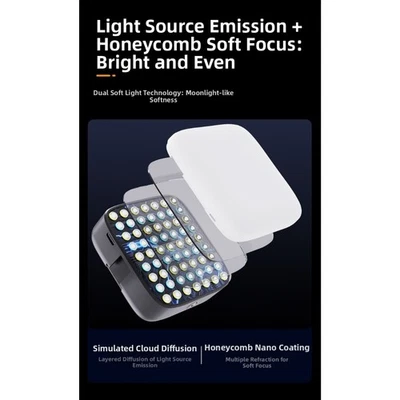 Portable Mini RGB Fill Light for Live Streaming Vlogging and Photography - Image 1 of 4