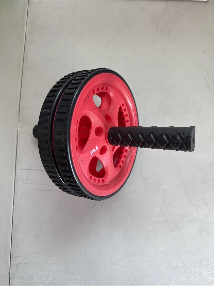 Ab Roller Dual Wheel Abdominal Exercise Fitness Home Gym Equipment - Image 1 of 3