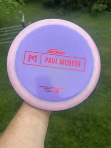 Discraft Disc Golf PaulMcBethPrototype Kong/Zeus, Purple with pink halo175g 9/10 - Picture 1 of 3