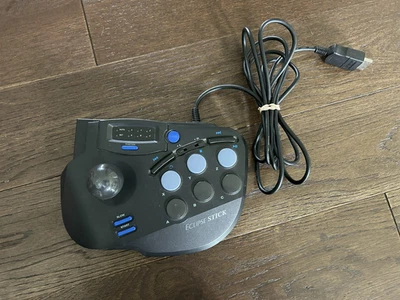 Sega Saturn Interact Eclipse Stick Controller Untested - Image 1 of 2